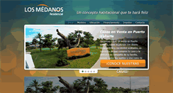 Desktop Screenshot of losmedanospv.com