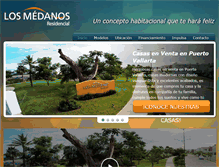 Tablet Screenshot of losmedanospv.com